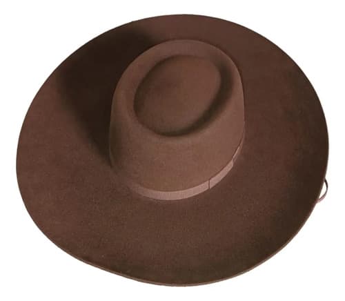 Sombrero Pampa Lagomarsino Ala 12 Pelo De Liebre